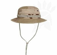 DCU MILITARY VENTED DCU DESERT CAMOUFLAGE SUN HAT BOONIE WIDE BRIM ALL S... - £25.48 GBP