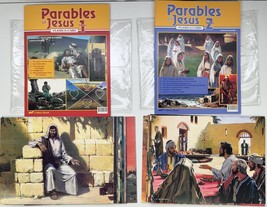 A Beka Book Parables Of Jesus Series 1 &amp; 2 Complete Flash-A-Card Curricu... - $646.87 MXN