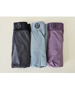 NIB LULULEMON Purple/Teal/Black Stripe Always In Motion Boxer 5&quot; Small 3... - $68.39