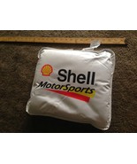 Vintage 1970s shell Motorsports Stadio Sedile Cuscino Cotone Feltro Fatt... - $50.22 CAD