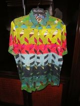 Robert Graham Sharpe Short Sleeve Shirt Size Medium image 3
