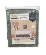 Stretch Cushion Cover Loveseat - Green - $25.00