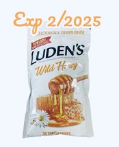 Ludens Wild Honey Throat Drops, 30 Count Each, Exp 2025 1 Bag See Photos - $20.78