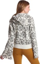 Alternative Womens Doris Hooded Wrap Size Large Color Cream Grey - $44.55