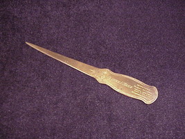 Vintage Clarence A O&#39;Brien Patent Attorney Advertising Letter Opener, Wa... - $9.95