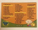 Family Guy Trading Card  #72 Checklist - $1.97