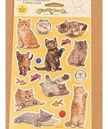 American Greetings Kittens 2 Syles 4 sheets (62 Stickers) *NEW/SEALED* bb1 - $5.99