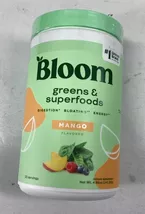 Bloom Nutrition Greens &amp; Superfoods Powder Mango Flavor 25 Servings - $29.99