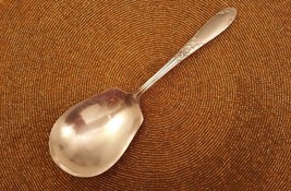 National Silver Co King Edward Pattern Silverplate Solid Smooth Casserole Spoon - £15.97 GBP