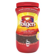 Folgers Coffee Classic Roast 100% Pure Instant 16oz (Pack of 2) - $583.11 MXN