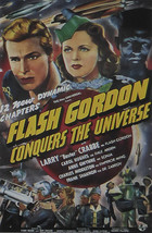 Flash Gordon Conquers The Universe (1940 )  - Movie Poster - Framed Pict... - $32.50