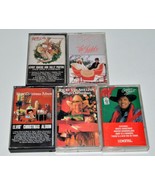 Christmas Holiday Cassette Tapes Lot Elvis Shelton Strait Judds Rogers P... - £6.39 GBP