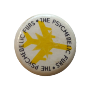 The Psychedelic Furs Badge Pinback Button Jet Original UK New Wave Band ... - $23.17