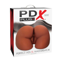 PDX Plus Perfect Ass XL Dual Entry Masturbator Brown - £206.94 GBP