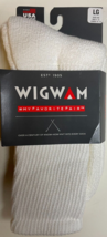 Wigwam F1055 King Cotton Crew Heavyweight Cotton Sock, 1 pair LG - £11.76 GBP