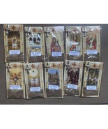Lot 10 Original Jerusalem Cross Earth Olive Leaf Holyland Israel Gift Ho... - $69.70 CAD