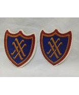 Lot Of (2) WWII US Army 20th Corps Shoulder Patch Stickers 2 3/4&quot; - $19.80