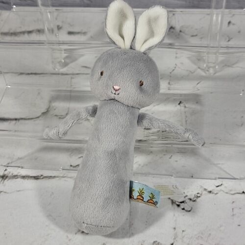 Primary image for Bunnies by the Bay Bunny Baby Chime Rattle Gray Plush