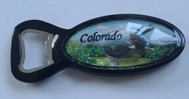 Colorado Glitter Handle Bottle Opener Souvineer - $9.68