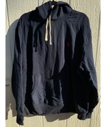 Polo Ralph Lauren Hoodie Sweatshirt Navy red  pony XL Navy NWT - $69.00