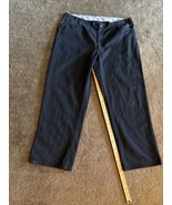 Ben Davis Plenty Tough Original Wide Leg Twill Work Pants - Black 40x 29 - $93.42 CAD