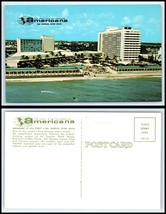 FLORIDA Postcard - Miami Beach, Americana - The Hotel Of The Americas O41 - £2.32 GBP