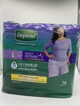 Depend Fit-Flex Underwear Women Maximum Absorbency 38-44” 16-20W Large 14ct - £19.68 GBP