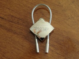 Las Vegas Treasure Hunt Souvenir Keychain Key Ring Silver Tone Nevada To... - $9.99