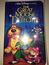 Walt Disney Classic The Great Mouse Detective VHS Tape classic Rare 1360 - £229.88 GBP