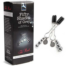 Fifty Shades of Grey The Pinch Adjustable Nipple Clamps - £22.14 GBP