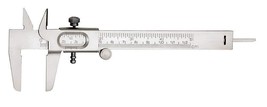 Matt Vernier Caliper Slide CalliperMeasures 0-12.5 cm Metallic for Measu... - £18.91 GBP