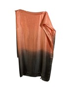 Coco Puss Pink-Gray Umbre Beach Cover-Up Sarong Scarf Wrap 72X52 - €12,88 EUR