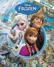 Disney Frozen Look and Find Hardcover Book - £4.68 GBP