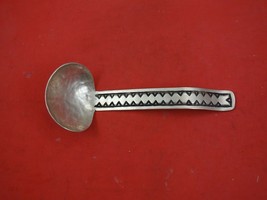 James Fox Indigenous Sterling Silver Gravy Ladle Hand Wrought Hammered 7 1/4&quot; - £228.70 GBP