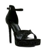 REGALIA Diamante Studded High Heel Dress Sandals - €61,00 EUR