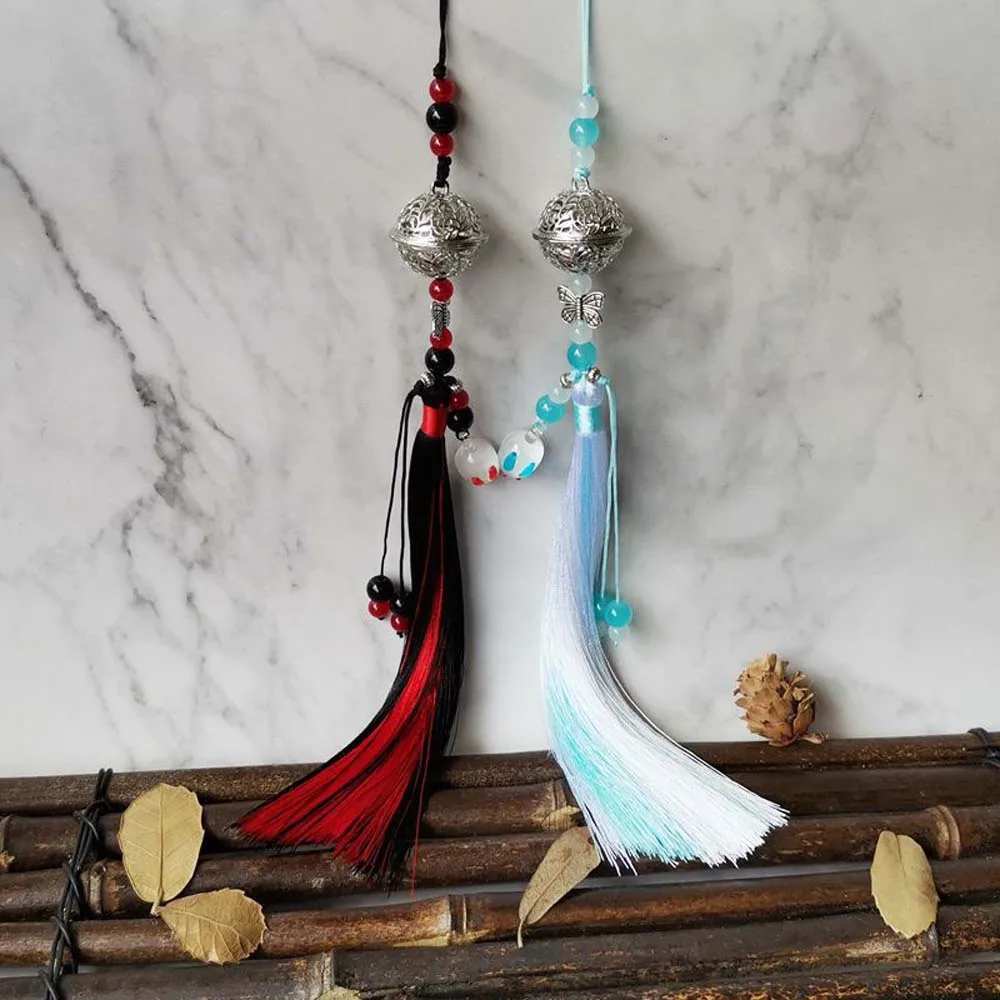 Keychain woman grandmaster of demonic cultivation gongling long bell tassel bells waist thumb200