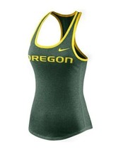 Nike Women&#39;s Oregon Ducks Racerback Marled Tank Top, Green, Large - £15.90 GBP