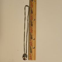 Vintage Sterling Silver Native American Turquoise &amp; Coral Choker 16 Inch - $63.03