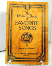 THE GOLDEN BOOK OF FAVORITE SONGS Hall &amp; McCreary Chicago 1951 Massive S... - £10.18 GBP