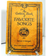 THE GOLDEN BOOK OF FAVORITE SONGS Hall &amp; McCreary Chicago 1951 Massive S... - £10.37 GBP