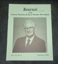 JOURNAL Germans From Russia Genealogy 1993 AHSGR Book Volhynia • Friedri... - £8.95 GBP