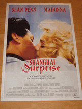 Shanghai Surprise 1986 Movie Poster Original - £131.34 GBP