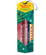 Burt&#39;s Bees Mistletoe Kiss Red Collection Gift Set, Lip Balm/Shimmer/Tin... - £25.95 GBP