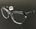 Guess Eyeglasses Frames GU2674 027 Black White Marble Clear Cat Eye 53-1... - £45.37 GBP
