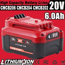 For Craftsman 6.0Ah 20 Volt 20V Max V20 Li-Ion Battery CMCB206 CMCB204 C... - £39.19 GBP