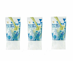 Forever Lite Ultra Aminotein Vanilla Shake 17g Protein KOSHER 3 Pack Exp 2026 - £62.93 GBP