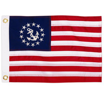 Anley Everstrong 12&quot;x18&quot; US Official Yacht Ensign Flag USA Marine Boat Flags - £6.26 GBP