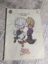 Gloria and Pat Sew in Love Precious Moments Cross Stitch Pattern Book PM-2 1981 - £8.23 GBP