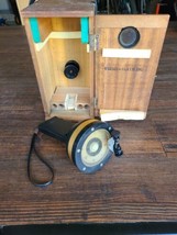 Weems &amp; Plath Hand Bearing Compass Wood Case Maritime/Nautical VTG Made ... - £72.66 GBP