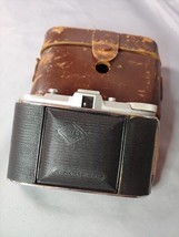 Agfa Jsolette Isolette Folding Camera Germany 1940s Vintage w/ case - £39.47 GBP